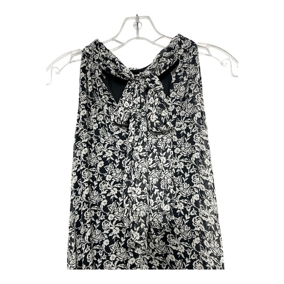 MSK
Women's Black and White Floral Halter Wide-Leg Jumpsuit size L NEW - Picture 4 of 12